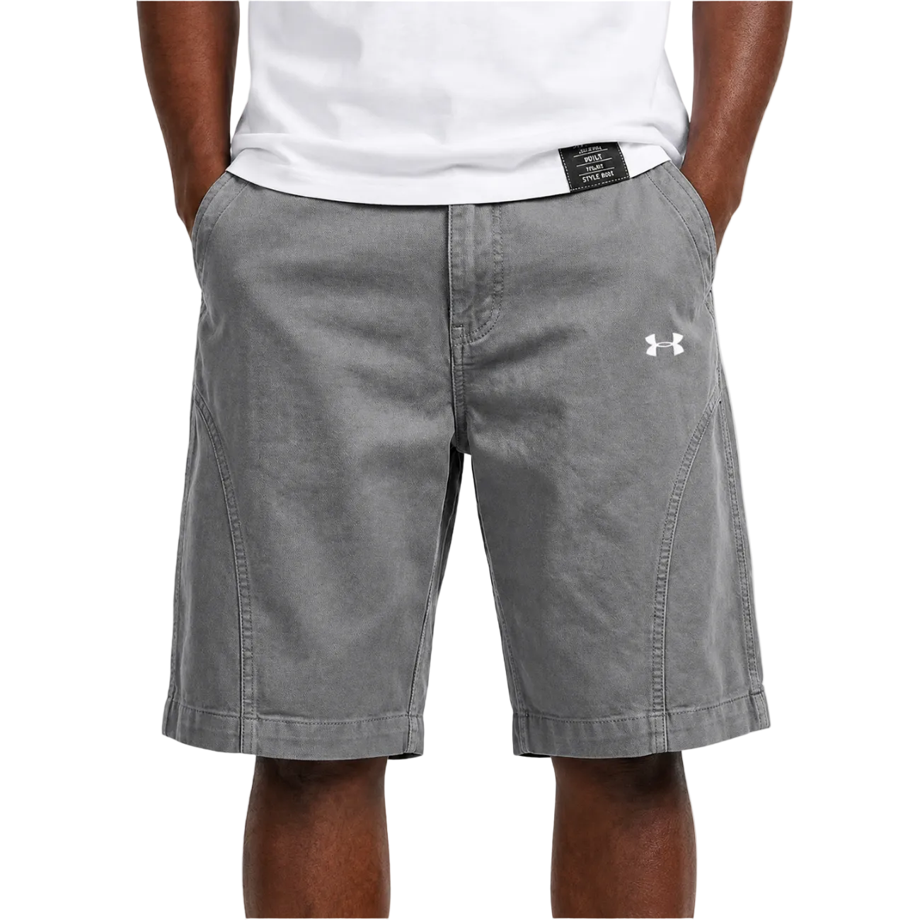 Tech-Performance Canvas Shorts