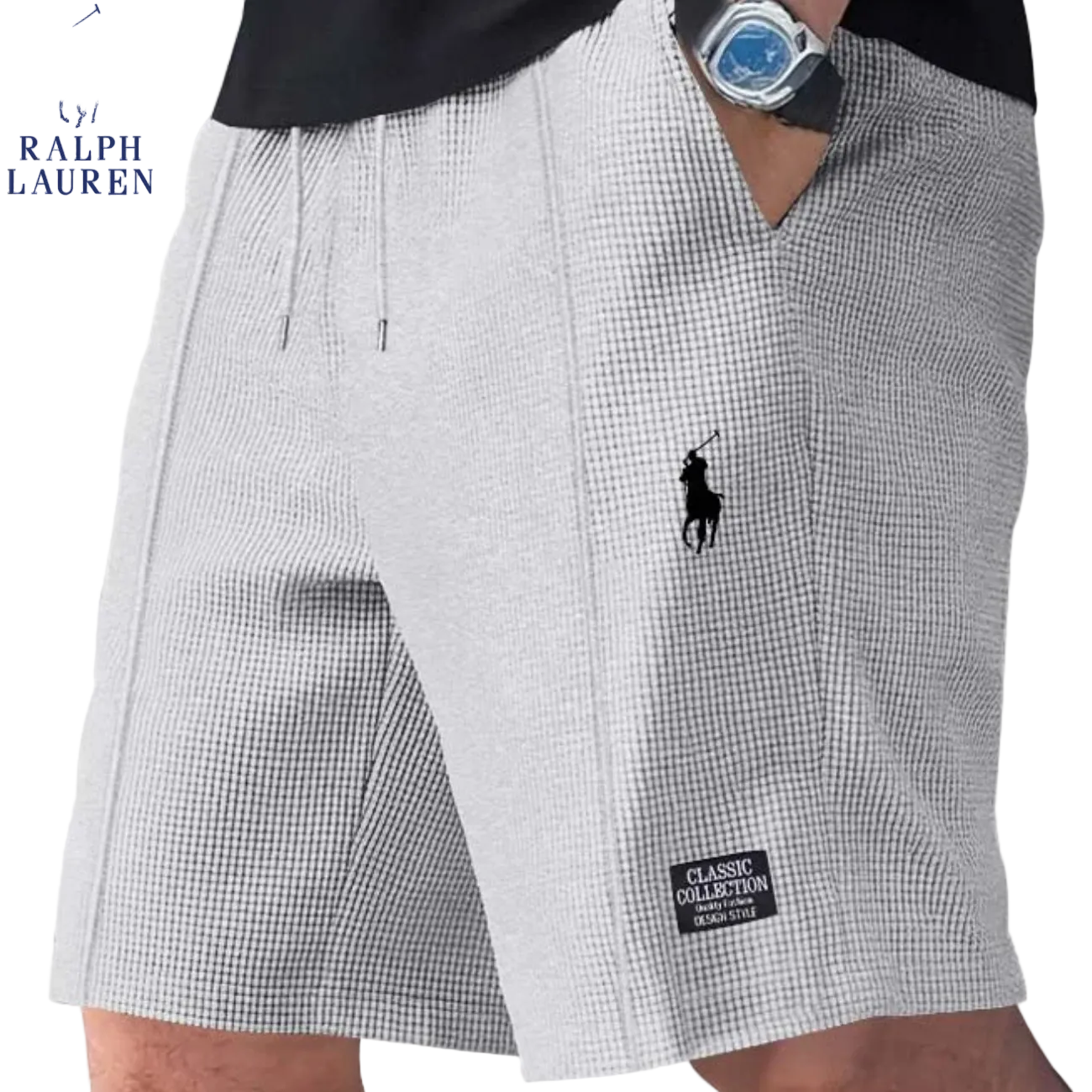 Textured Summer Comfort Shorts