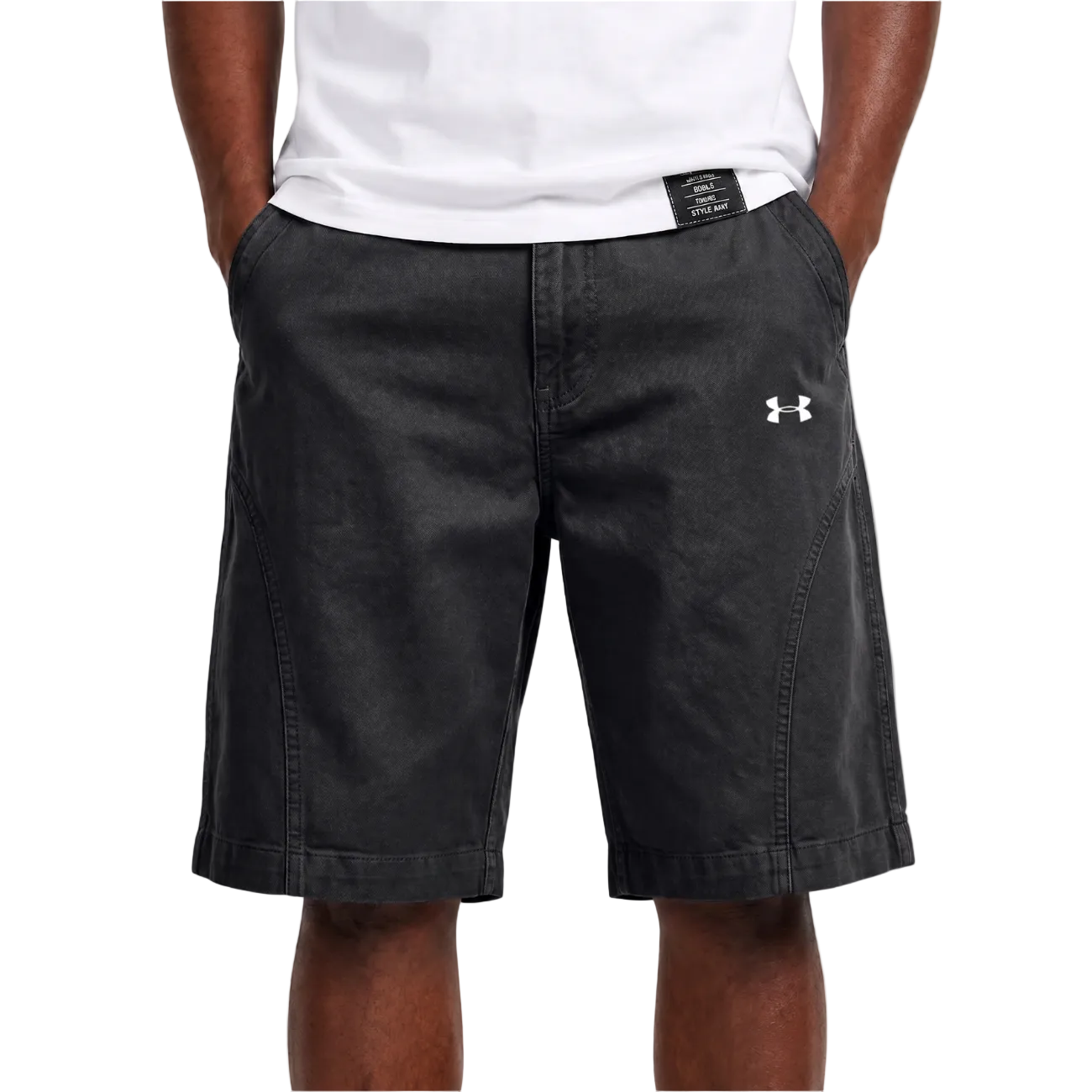 Tech-Performance Canvas Shorts