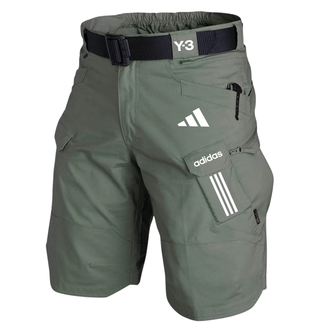 Multi-Pocket Cargo Shorts