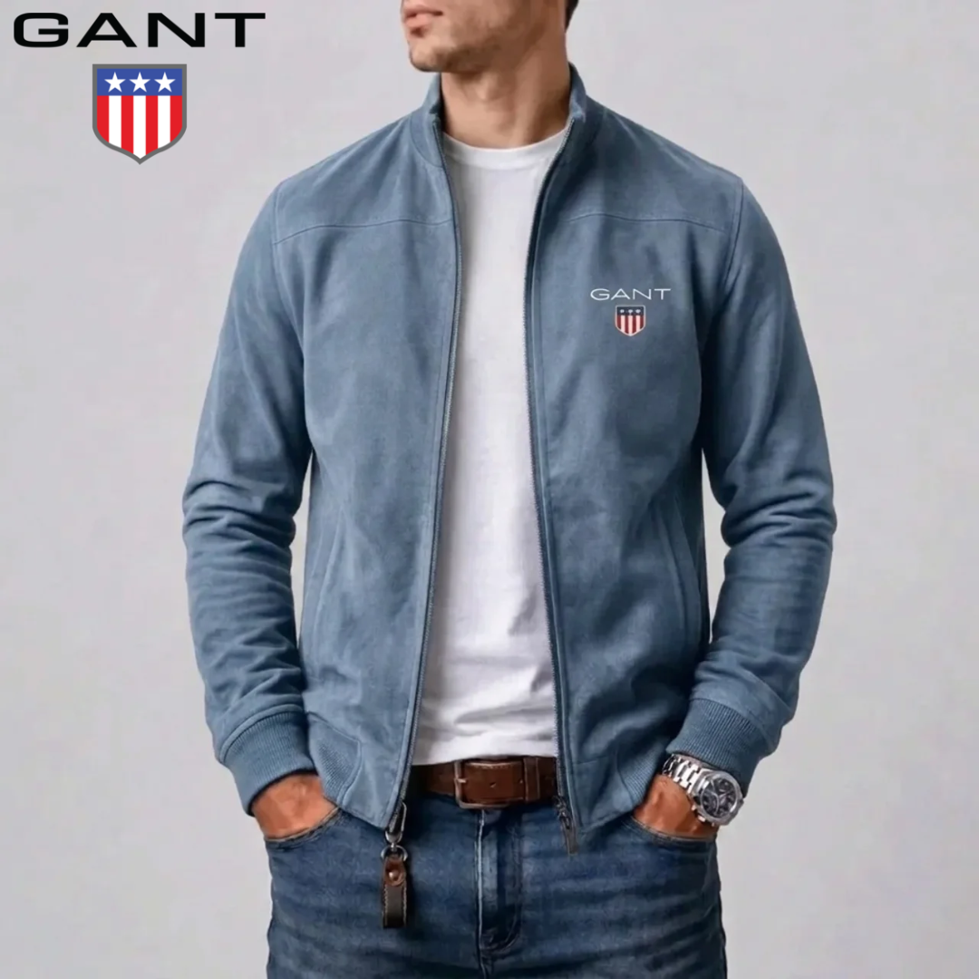 Stand-Collar Bomber Jacket
