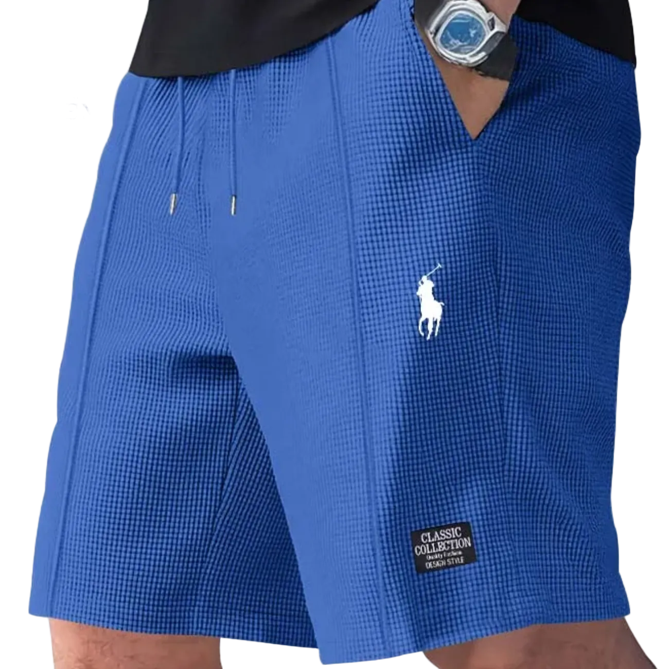 Textured Summer Comfort Shorts
