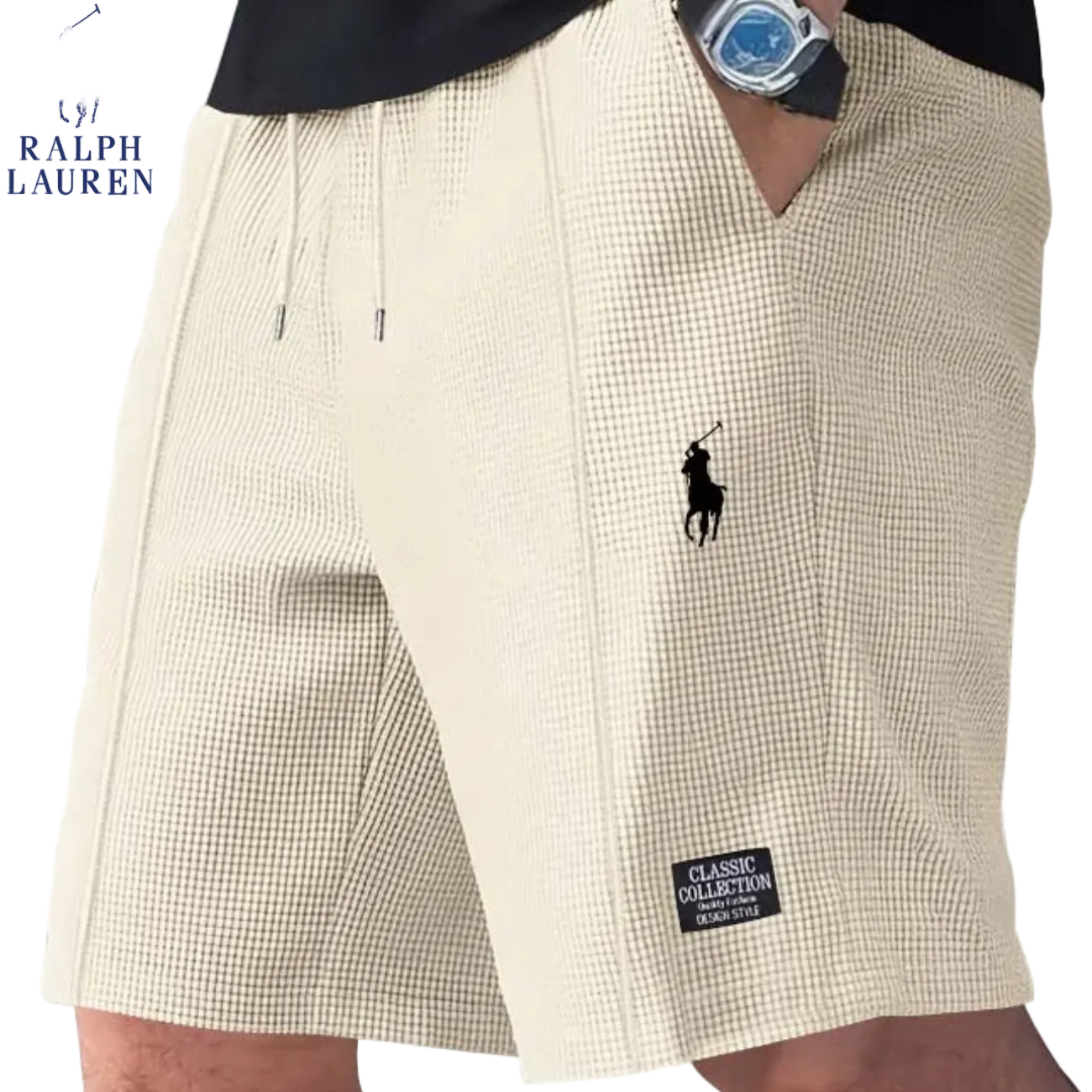 Textured Summer Comfort Shorts