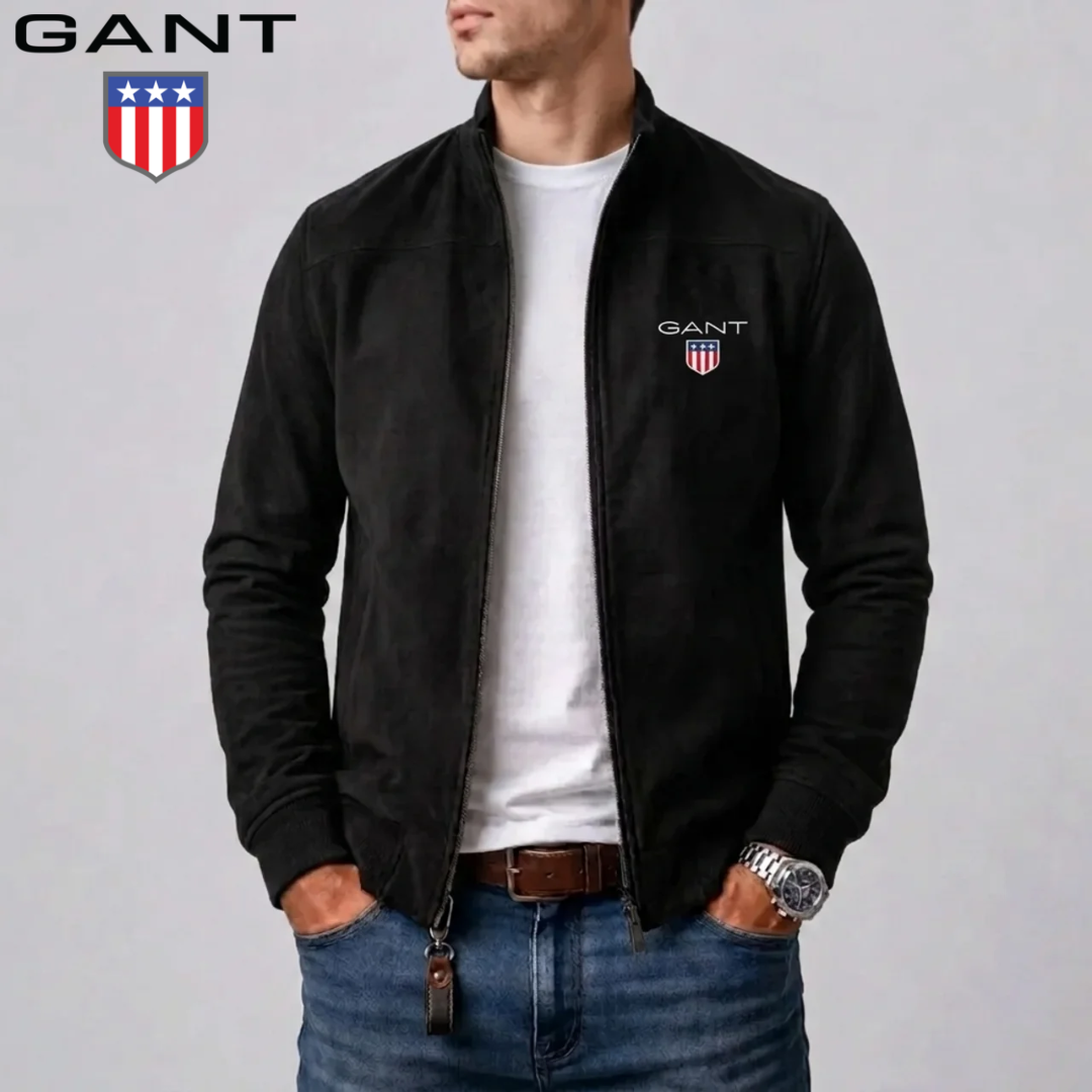Stand-Collar Bomber Jacket
