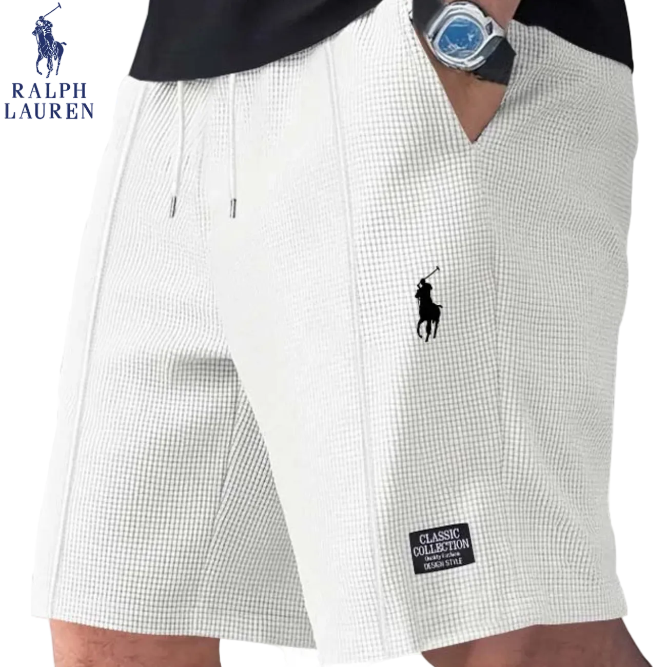 Textured Summer Comfort Shorts