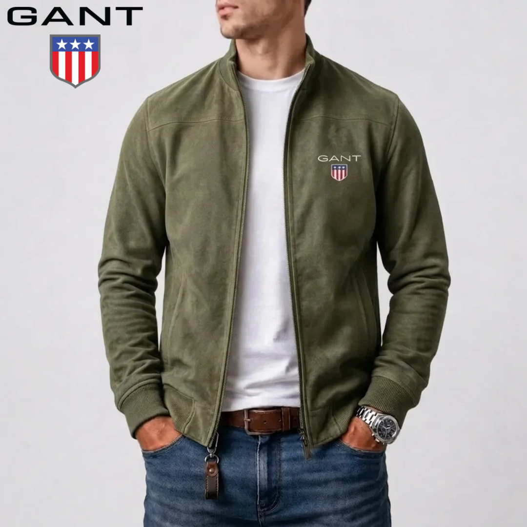 Stand-Collar Bomber Jacket