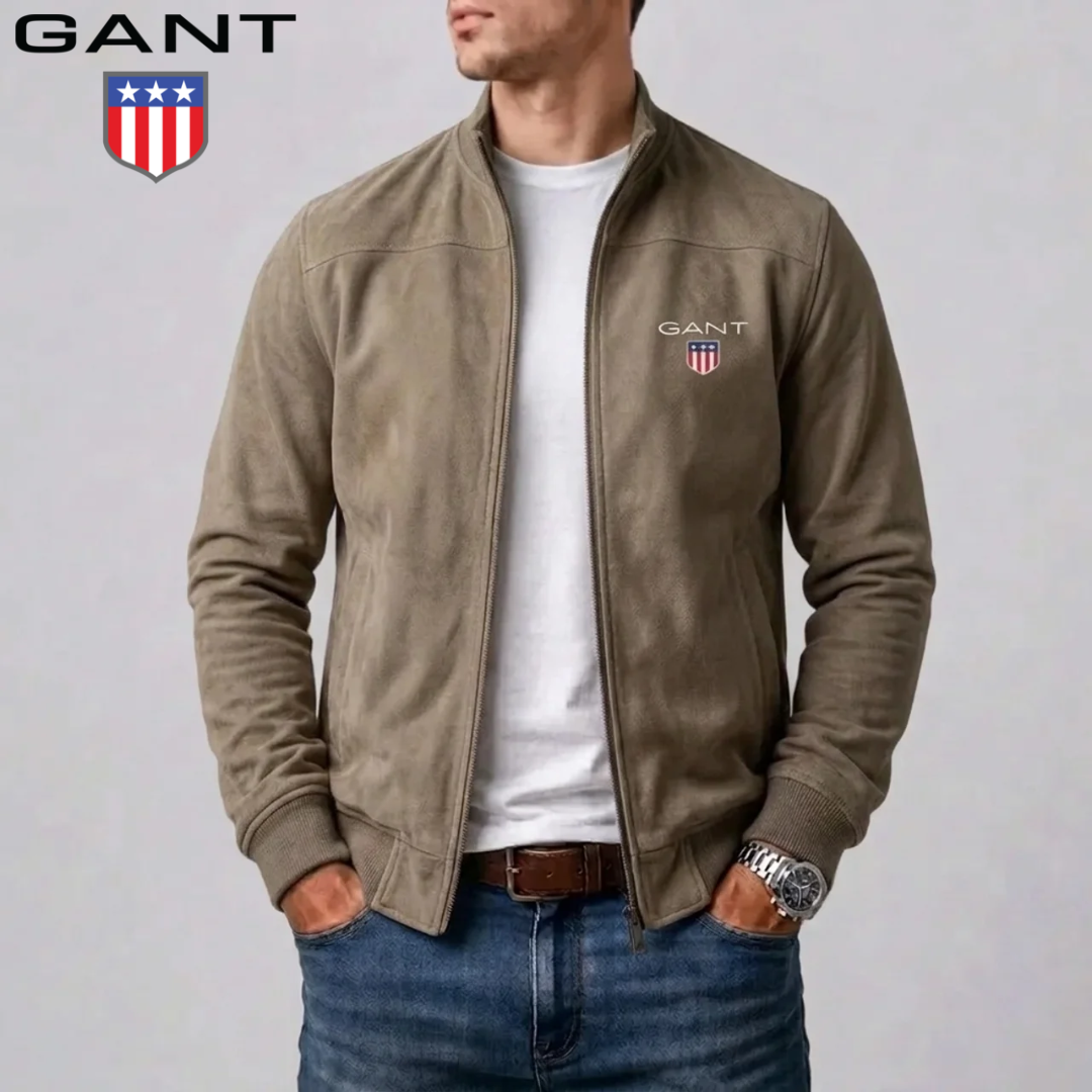 Stand-Collar Bomber Jacket