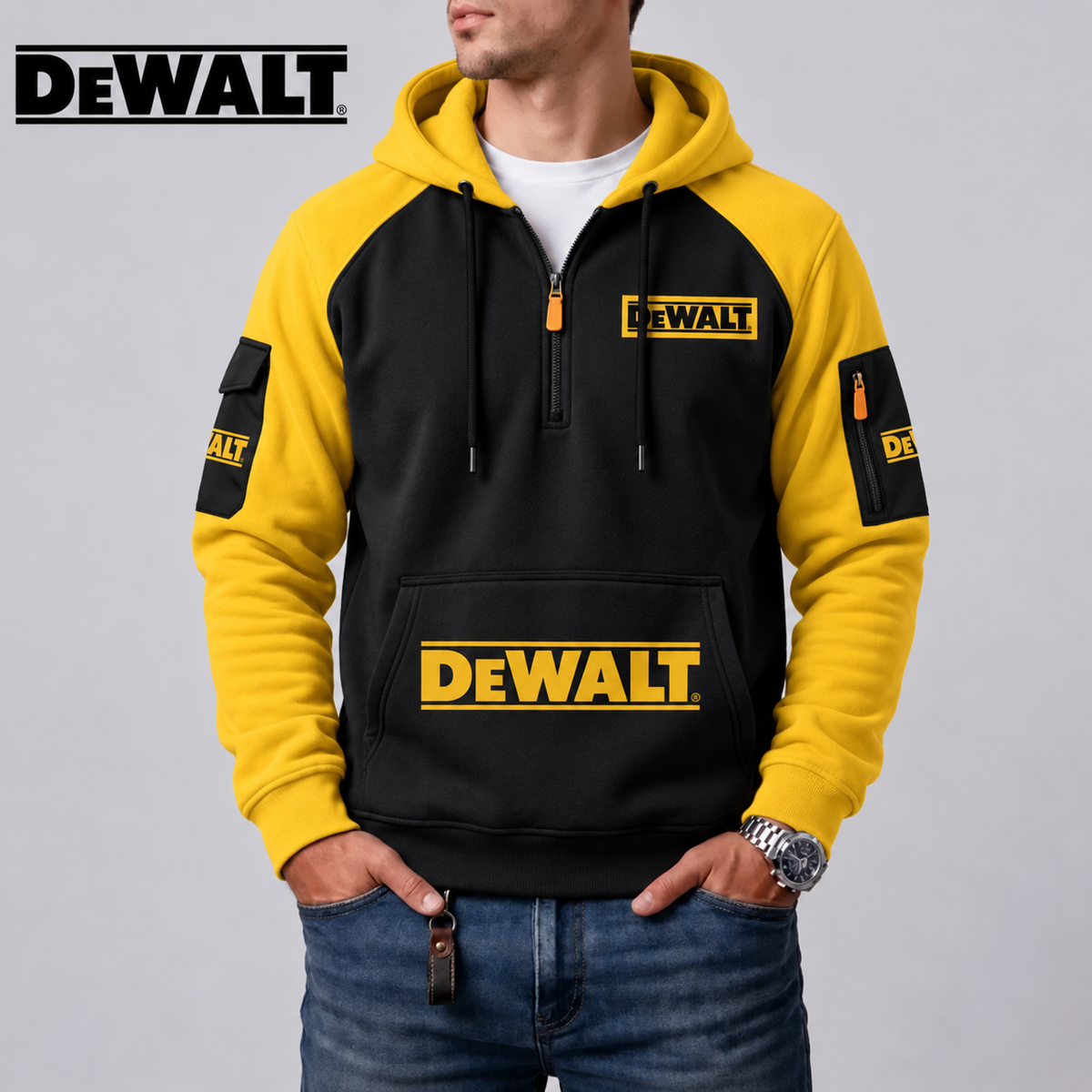 Men's Utility Quarter-Zip Hoodie